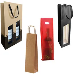 Sacs pour bouteilles de vin